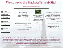 Tablet Screenshot of hackstaff.com